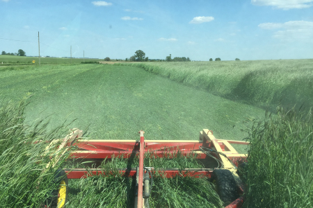 equipment 40 foot in action roller crimper