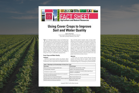 Cover of the 2015 Vermont soil health field day flyer
